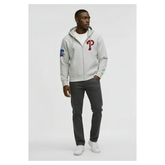 Philadelphia Phillies Champion Reverse Weave Chenille Full-Zip Hoodie | MLB On Sale