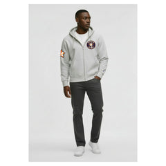 Houston Astros Champion Reverse Weave Chenille Full-Zip Hoodie | MLB On Sale