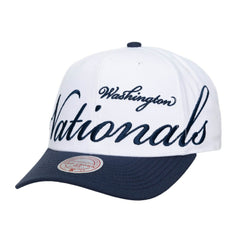 Washington Nationals Mitchell & Ness Unisex XL Script Pro Crown Adjustable Hat | MLB Near me