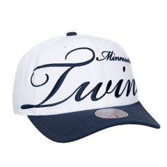 Minnesota Twins Mitchell & Ness Unisex XL Script Pro Crown Adjustable Hat | MLB US