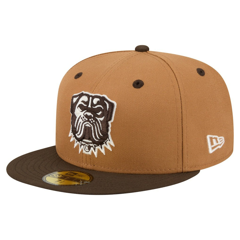 Cleveland Browns New Era Two-Tone Walnut 59FIFTY Fitted Hat