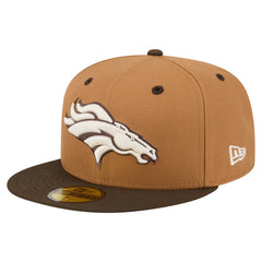 Denver Broncos New Era Two-Tone Walnut 59FIFTY Fitted Hat