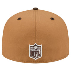 Green Bay Packers New Era Two-Tone Walnut 59FIFTY Fitted Hat