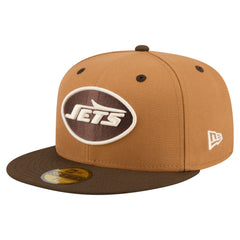New York Jets New Era Two-Tone Walnut 59FIFTY Fitted Hat