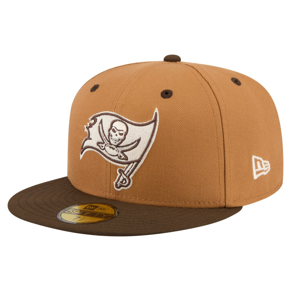 Tampa Bay Buccaneers New Era Two-Tone Walnut 59FIFTY Fitted Hat