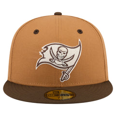 Tampa Bay Buccaneers New Era Two-Tone Walnut 59FIFTY Fitted Hat