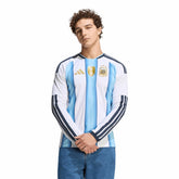 Argentina National Team FIFA x World Cup 2026 Home Replica Long Sleeve Jersey White - Adidas