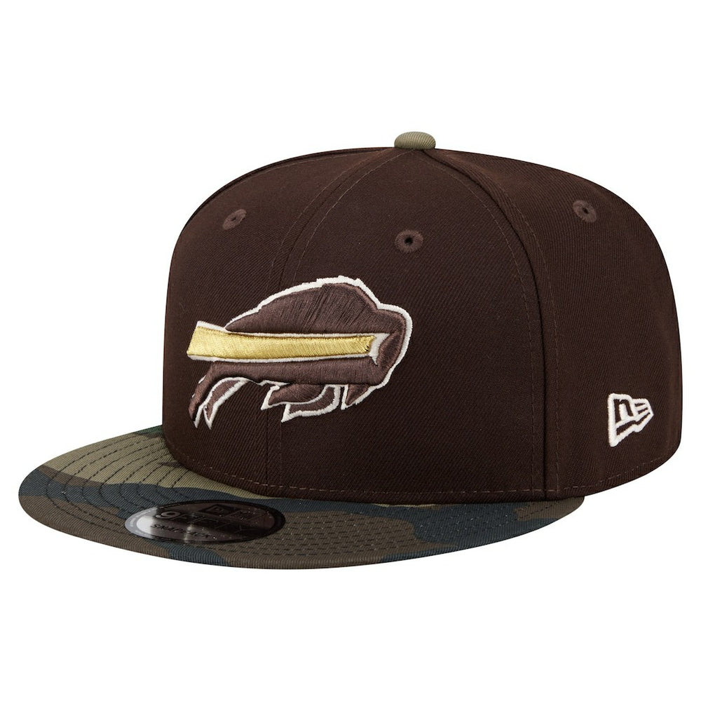 Buffalo Bills Adult Burnt Wood Camo 9FIFTY Snapback Hat