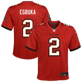 Tampa Bay Buccaneers Nike Emeka Egbuka Youth Team Game Jersey