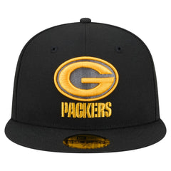 Green Bay Packers New Era Color Pop 59FIFTY Fitted Hat