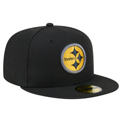 Pittsburgh Steelers New Era Color Pop 59FIFTY Fitted Hat