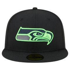 Seattle Seahawks New Era Color Pop 59FIFTY Fitted Hat