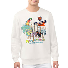 Chicago Bears Margaritaville Gameday Party Fleece Sweatshirt
