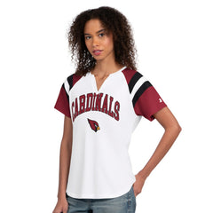 Arizona Cardinals Starter Women's Game On Notch Neck T-Shirt