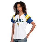 Los Angeles Rams Starter Women's Game On Notch Neck T-Shirt
