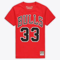 Scottie Pippen Chicago Bulls Unisex Hardwood Classics Name & Number T-Shirt sale Online