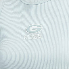 Green Bay Packers Starter Women's Travel Pastels Cropped Tank