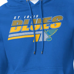 St. Louis Blues Starter Logo Push Fleece Hoodie Discount