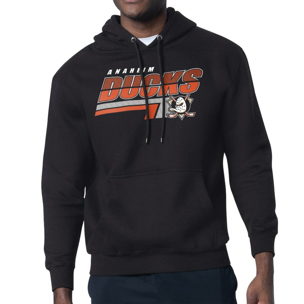 Anaheim Ducks Starter Logo Push Fleece Hoodie Sale