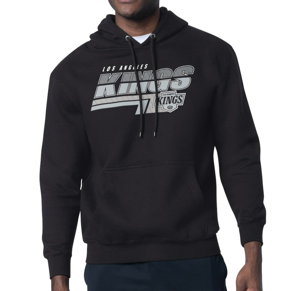 Los Angeles Kings Starter Logo Push Fleece Hoodie On Sale