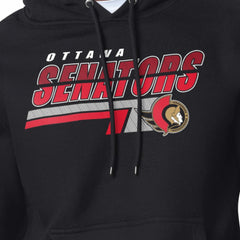 Ottawa Senators Starter Logo Push Fleece Hoodie On Sale