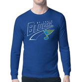 St. Louis Blues Starter Modern Tailsweep Long Sleeve T-Shirt For Sale