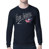 Columbus Blue Jackets Starter Modern Tailsweep Long Sleeve T-Shirt Online