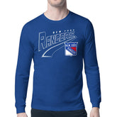 New York Rangers Starter Modern Tailsweep Long Sleeve T-Shirt Online