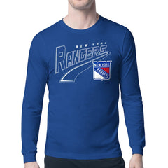 New York Rangers Starter Modern Tailsweep Long Sleeve T-Shirt Online