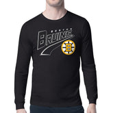Boston Bruins Starter Modern Tailsweep Long Sleeve T-Shirt Sale