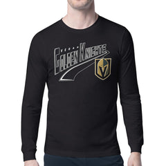 Vegas Golden Knights Starter Modern Tailsweep Long Sleeve T-Shirt On Sale