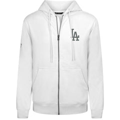 Los Angeles Dodgers Levelwear Podium Chenille Logo Full-Zip Hoodie | MLB Outlet