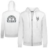 New York Mets Levelwear Podium Banner Arch Full-Zip Hoodie | MLB Shop