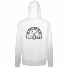 Milwaukee Brewers Levelwear Podium Banner Arch Full-Zip Hoodie | MLB Outlet