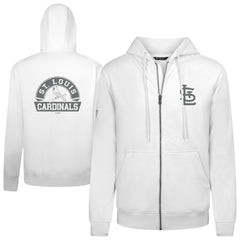 St. Louis Cardinals Levelwear Podium Banner Arch Full-Zip Hoodie | MLB Online