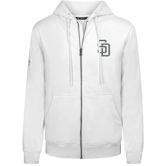 San Diego Padres Levelwear Podium Banner Arch Full-Zip Hoodie | MLB For sale