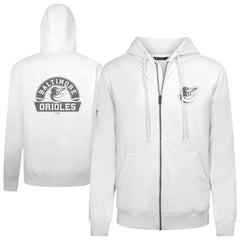 Baltimore Orioles Levelwear Podium Banner Arch Full-Zip Hoodie | MLB For sale