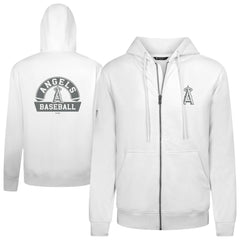 Los Angeles Angels Levelwear Podium Banner Arch Full-Zip Hoodie | MLB New