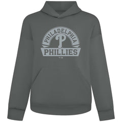 Philadelphia Phillies Levelwear Luxe Signature Banner Arch Tri-Blend Hoodie | MLB US