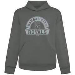 Kansas City Royals Levelwear Luxe Signature Banner Arch Tri-Blend Hoodie | MLB Online