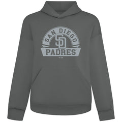 San Diego Padres Levelwear Luxe Signature Banner Arch Tri-Blend Hoodie | MLB Shop