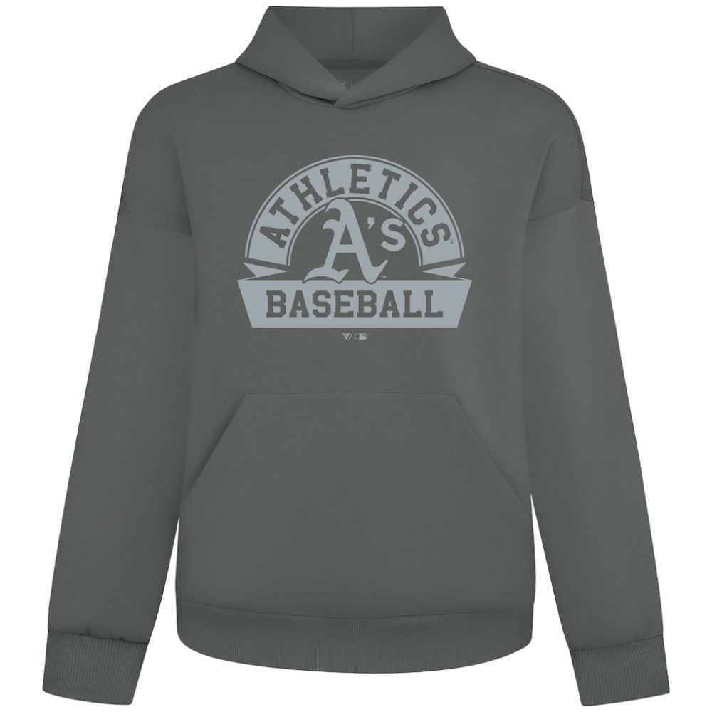 Athletics Levelwear Luxe Signature Banner Arch Tri-Blend Hoodie | MLB Online