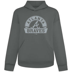 Atlanta Braves Levelwear Luxe Signature Banner Arch Tri-Blend Hoodie | MLB Near me