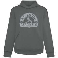 St. Louis Cardinals Levelwear Luxe Signature Banner Arch Tri-Blend Hoodie | MLB On Sale
