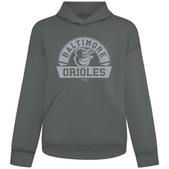 Baltimore Orioles Levelwear Luxe Signature Banner Arch Tri-Blend Hoodie | MLB Shop