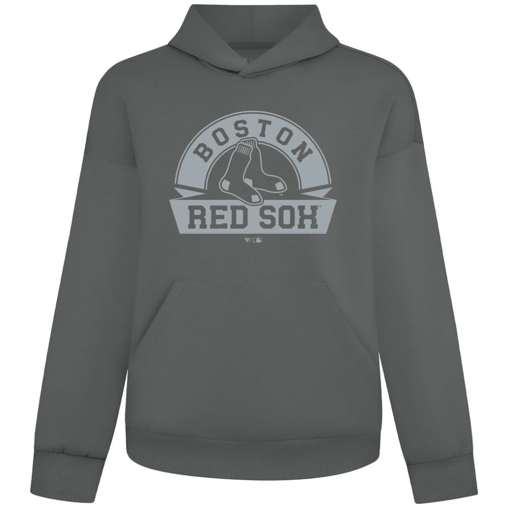 Boston Red Sox Levelwear Luxe Signature Banner Arch Tri-Blend Hoodie | MLB For sale