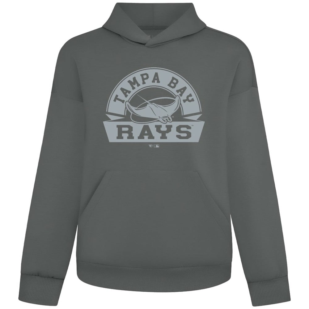 Tampa Bay Rays Levelwear Luxe Signature Banner Arch Tri-Blend Hoodie | MLB US
