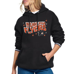 Philadelphia Flyers Starter Women's Fireworks Fleece Hoodie On Sale