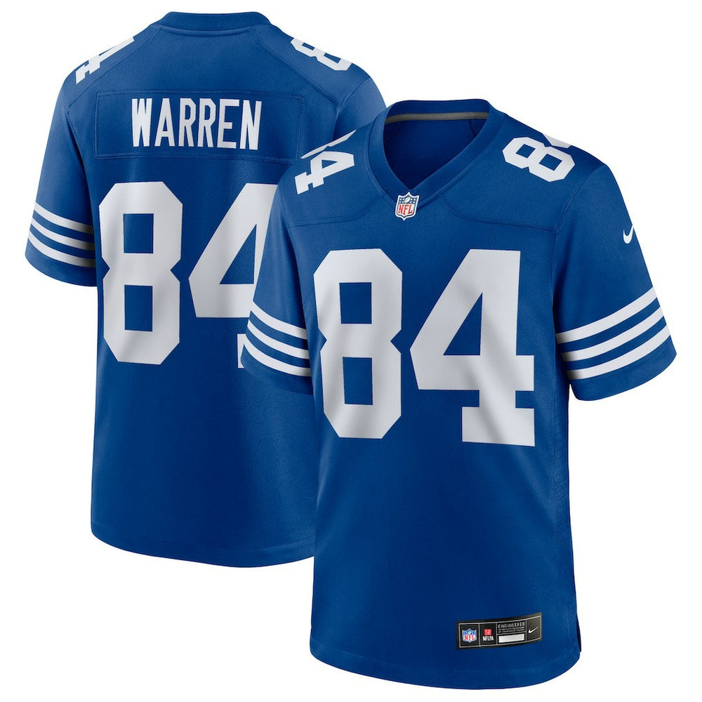 Indianapolis Colts Nike Tyler Warren Alternate Game Jersey