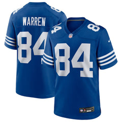 Indianapolis Colts Nike Tyler Warren Alternate Game Jersey